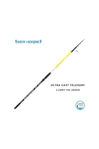 Sea Horse Ultra Cast Surf 4.20mt 150-300gr Teleskopik Surf Kamış Standart