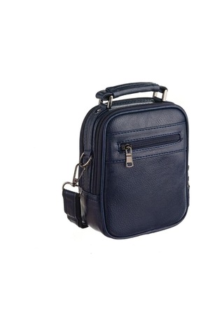 Westpolo Çelik Kasalı El Ve Omuz Askılı Erkek Çantası Küçük Boy - Lacivert 001