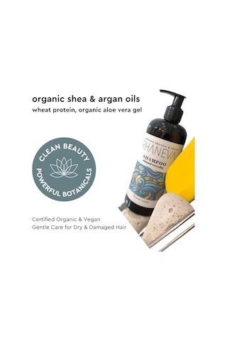 Almond Everyday Kuru Ve Yıpranmış Saçlar İçin Şampuan, Organik Ve Vegan Sertifikalı, 400 Ml