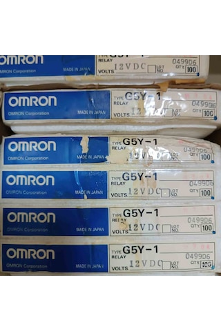 G6bu-1114p 12v Omron Güç Röle 3 Adet