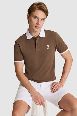 U.S. Polo Assn. U.s. Polo Assn. Erkek Kahverengi Tişört Basic 50326978-vr029