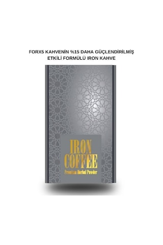 Iron Coffee Forx5 Coffee İron Kahve 90 G
