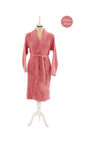 Özdilek Trendy Şal Yaka Bornoz Koyu Pembe L Beden (Şalyaka) Pembe
