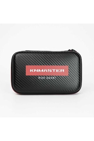 Knmaster Kn6100 Pro Motosiklet Kask İntercom Seti Karbon-siyah