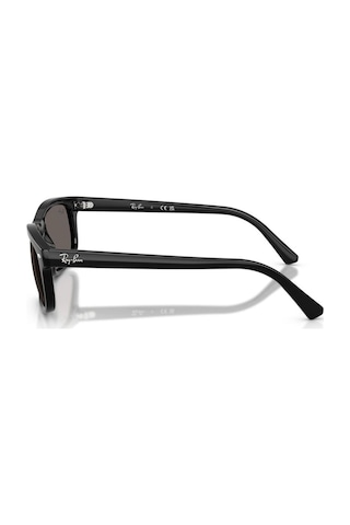 Ray-ban Rb 2224 901b1 60 Unisex Dikdörtgen Siyah Kemik Güneş Gözlüğü Siyah
