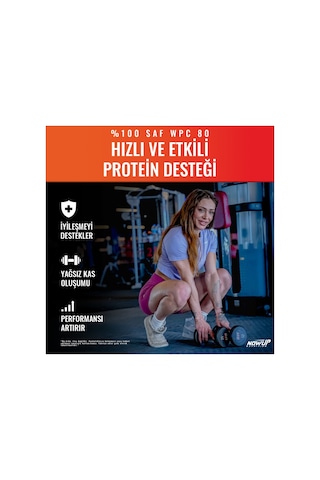 Whey Protein Saşe 30x36 Gr Tek Kullanımlık Çilek & Çikolata Aromalı 25g Protein Çilekli