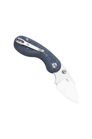 Kizer Microbe Kizer Button Liner Lock Micarta With Vortex Pattern 14c28n Kizerv 2742a6 Kamp Çakısı Kum