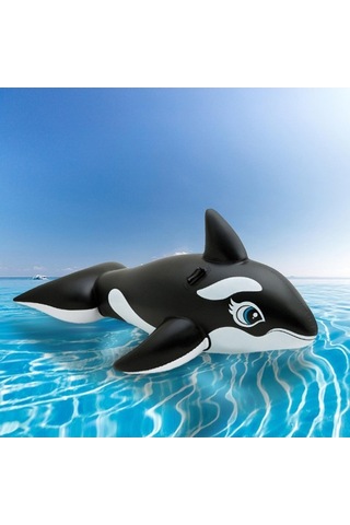 Ganzhoushop Suntek Su Şişme Şamandıra Canlı Renkli Eğlence Havuz Çok Balina 193x119cm Tj Çok Renkli