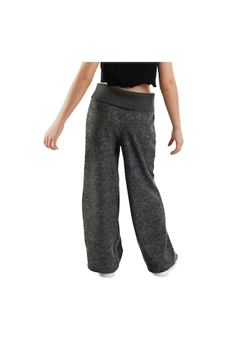 Denokids Kız Çocuk Yumoş Siyah Pantolon Renkli