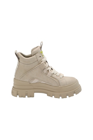 Oxford Klasik Kadın 1622064 Buffalo Aspha Nc Mıd - Vegan Nubuck - Beige Bej