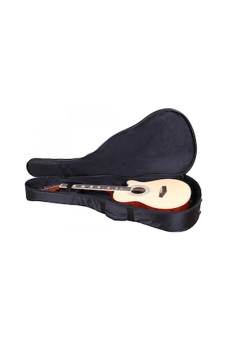 Madison Mdgb3-bk Akustik Gitar Kılıfı Orta Seviye - Temel Koruma Günlük Taşıma İçin Hafif Tasarım, Toz Geçirmez Fermuarlı Yapı, Standart Koruma Pedleri Uyum: Standart Akustik Gitarlar