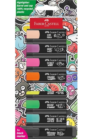 Faber-castell Graffiti Textliner 46, 8x Diğer