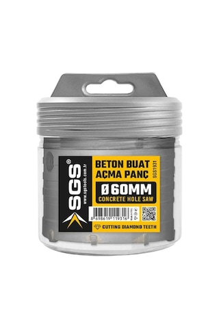 Sgs Beton Buat Açma Panç 60 Mm Sgs1931
