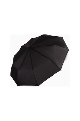 Biggdesign Moods Up Premium Ahşap Saplı Siyah Otomatik Şemsiye, Rüzgara Dayanıklı, Hızlı Kuruyan Çok Renkli