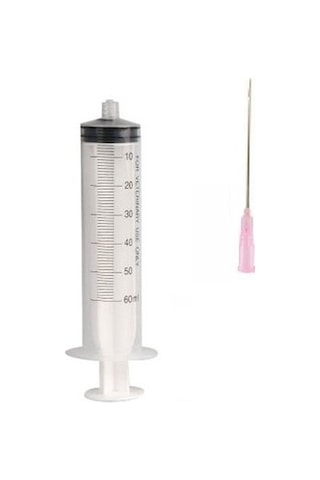 Plastik Enjektör Şırınga 50 Cc Berika 70'Li Pembe Uçlu Steril