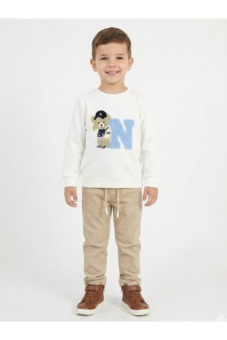 Xo Kids Erkek Çocuk 3lü Alt Üst Takım 2-5 Yaş 12212 Mavi