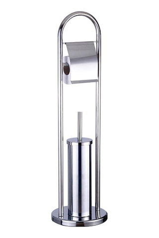 Maxiflow Maxıflow Ayaklı Wc Fırçalık Set Metalik