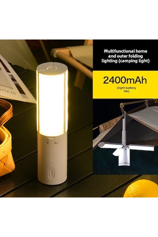 Springsun İnsan Algılama Akıllı Gece Lambası - Ev, Kamp, Koridor, Dolap Işığı, Çok Fonksiyonlu, 2400mah Pil, Folding Tasarım Diğer