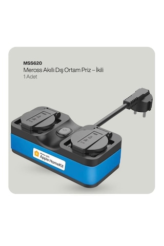 Meross Akıllı Tasarruf Paketi Ms-sc5b Apple Home Destekli