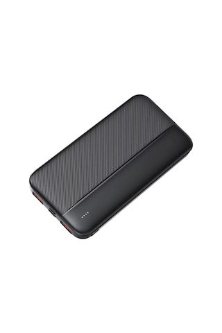 Dexim Dc01 10.000 Mah Superslim Led Işıklı Powerbank - Siyah siyah