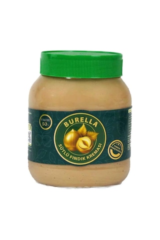 Burella Sütlü Fındık Kreması %50 Fındık Parçacıklı 700g