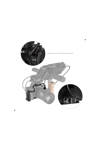 Smallrig 3440 Panasonic Lumıx Gh6 / Gh7 İçin Black Mamba Serisi Kamera Kafesi