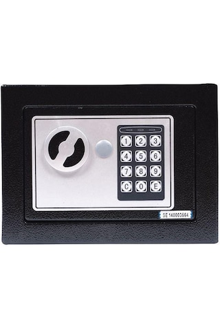 Şifreli Çelik Kasa - Mini Şifreli Elektronik Çelik Kasa - 23 X 17