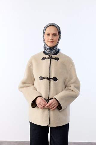 Mirsoy Scarf Zümra Desen Eşarp Mavi