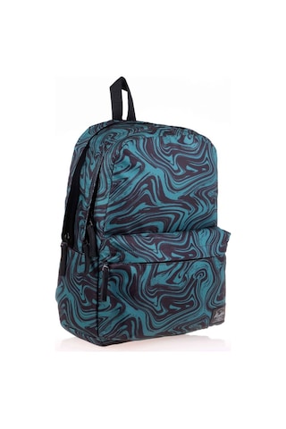 Kaukko Nature Mint Marbling Kız Çocuk Okul Ve Günlük Sırt Çantası
