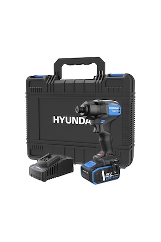 Hyundai ID20X-230FT 230NM 1 x 4 AH Akülü Darbeli Somun Sıkma Makinesi