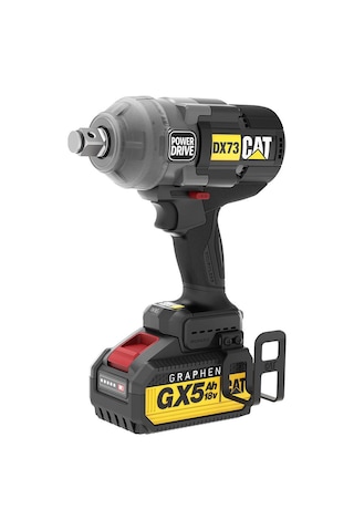 Cat DX73G 18 V 5.0 AH Çift Akülü 1700/2100 NM Kömürsüz Şarjlı Somun Sıkma