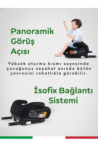 Prego Hera 15-36 Kg Emniyet Kemeriyle Kullanılabilen İsofixli Yük