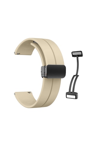 Samsung Galaxy Watch 4 40-42-44-46mm Uyumlu 20mm Coastal Manyetik