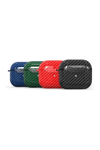 Teknodur Air-pods 4 Kılıf Airbag 05 Silikon-kırmızı Kırmızı