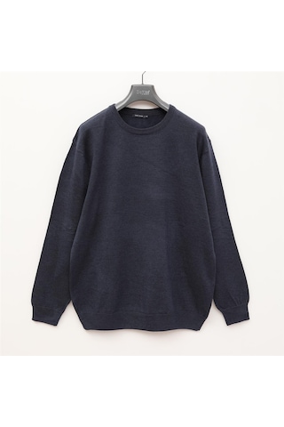 Dio Rise Erkek Uzun Kol İnce Polo Yaka Sweatshirt - B180856 - Koyu İndigo Melanj Koyu İndigo Melanj