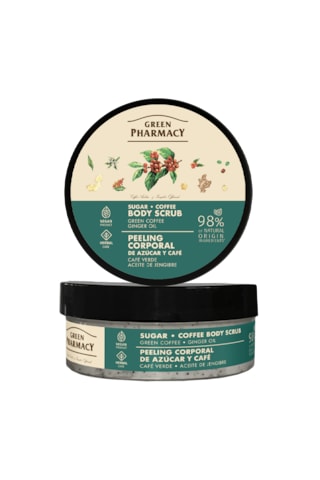 Bitkisel Vegan Selülit Karşıtı Vicut Peelingi Kahve Zencefil 200