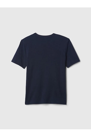 Gap 708370002 V-bas Ss Logo Tee Erkek Çocuk Tişört Lacivert