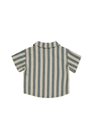 Civil Baby Çizgili 6-18 Ay Gömlek - Yeşil Çam Yeşili