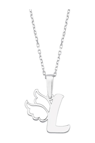 Gümüş Melek Kanatlı L Harf Kolye G865Kll Altınsepeti