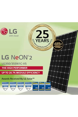 Lg Neon 2 3520 W Solar Panel