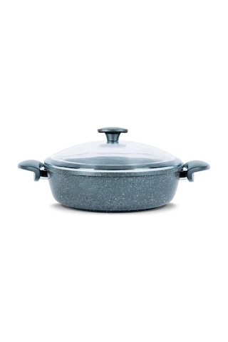 Thermoad Love 24 CM Karnıyarık Tenceresi - Gri Thermoad Love 24 CM Karnıyarık Tenceresi - Gri