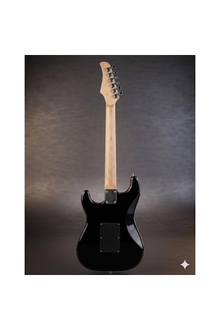 Angel Aeg111bk Elektro Gitar, Hss Siyah