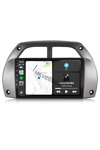 Toyota Rav4 2001-05 9" Uyumlu Androıd Multimedya Gerçek 2/32 Kablosuz Carplay Geri Görüş Kameralı 9"