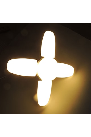 Sunlight Yüksek Lümenli E27 Pervane Led Ampul 4+1 40 Watt Gün Işı