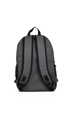 Füme Unisex Okul Çantası Combat Sırt Çantası Füme