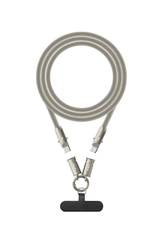 Ttec Extremecable Hip Çok Fonksiyonlu Ekstra Dayanıklı USB-C –USB-C 60W PD/Qc 120 CM Hızlı Şarj/Data Kablo Altın