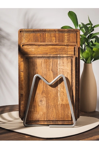 İlwi Kesme Tahtaları İçin Stand Tutucu 370718896 Gri