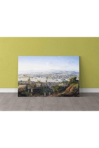 Bossoli-ıstanbul A Bakan Türkler Kanvas Tablo 70x110 Cm