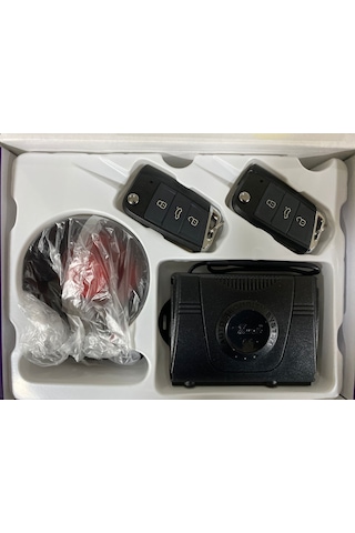 Inwells Yeni Model 12V Sustalı Alarm Kumandalı Set 3445