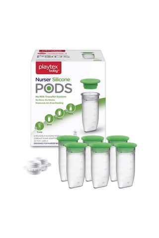 Playtex Pods Anne Sütü Saklama Kapları, 118ml, 6'lı Paket